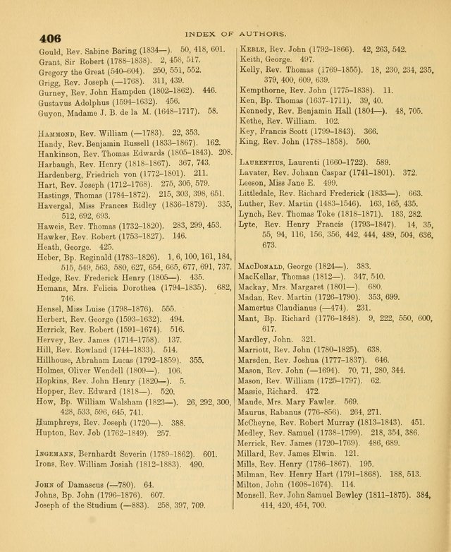 Carmina Sanctorum: a selection of hymns and songs of praise with tunes page 411