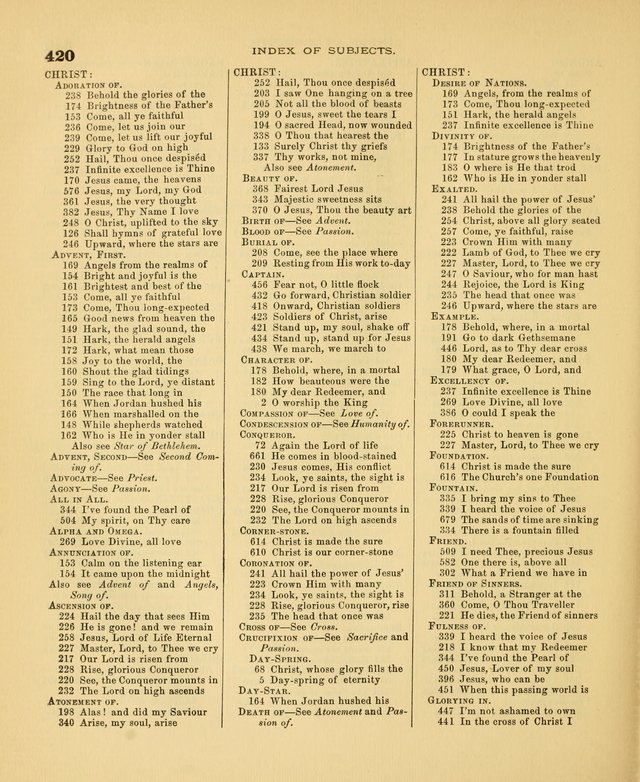 Carmina Sanctorum: a selection of hymns and songs of praise with tunes page 425