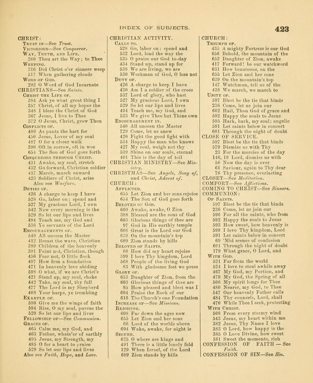 Carmina Sanctorum: a selection of hymns and songs of praise with tunes page 428