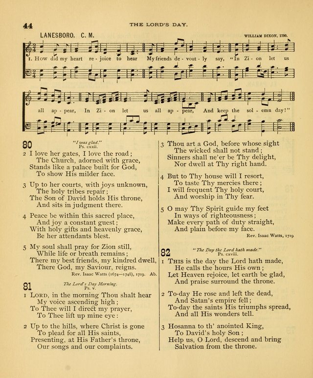 Carmina Sanctorum: a selection of hymns and songs of praise with tunes page 45