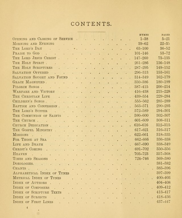 Carmina Sanctorum: a selection of hymns and songs of praise with tunes page 5