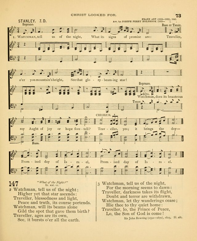 Carmina Sanctorum: a selection of hymns and songs of praise with tunes page 74