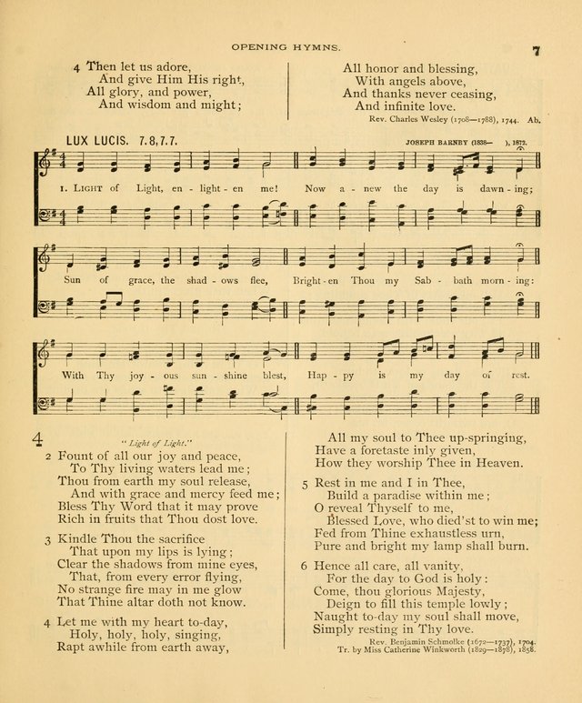Carmina Sanctorum: a selection of hymns and songs of praise with tunes page 8