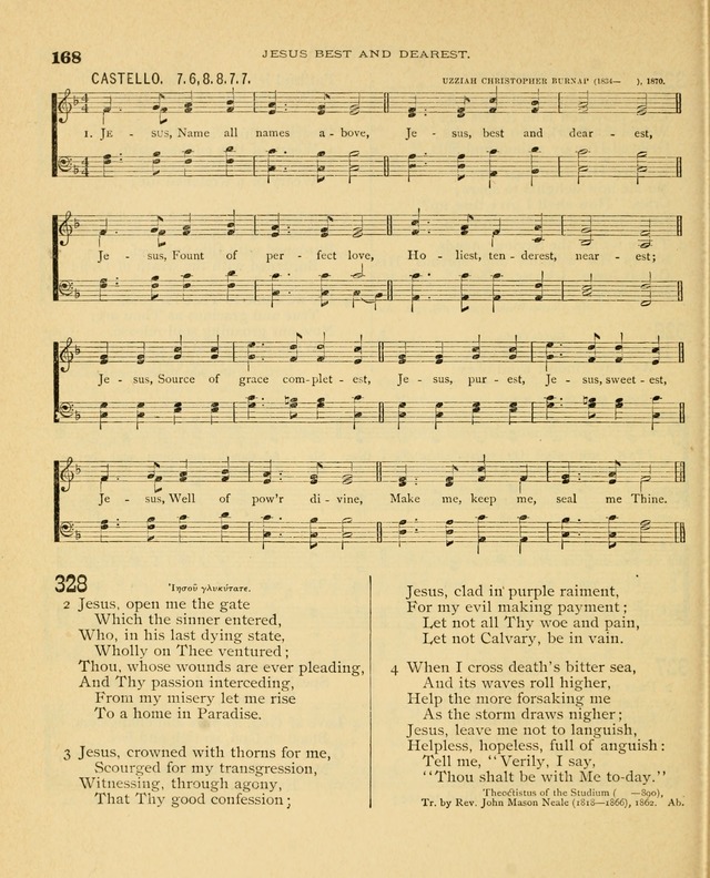 Carmina Sanctorum, a selection of hymns and songs of praise with tunes page 169