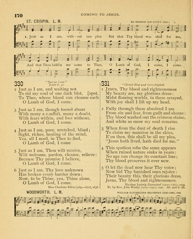 Carmina Sanctorum, a selection of hymns and songs of praise with tunes page 171