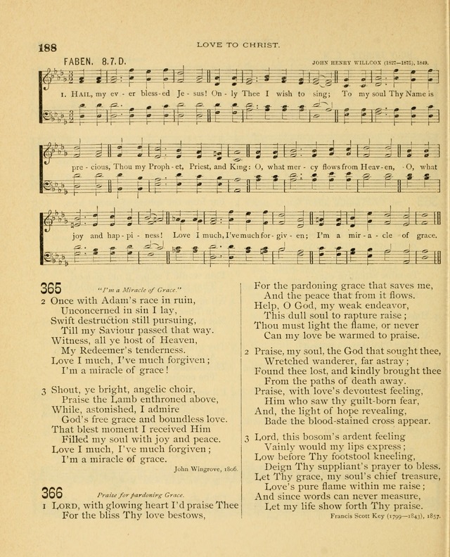 Carmina Sanctorum, a selection of hymns and songs of praise with tunes page 189