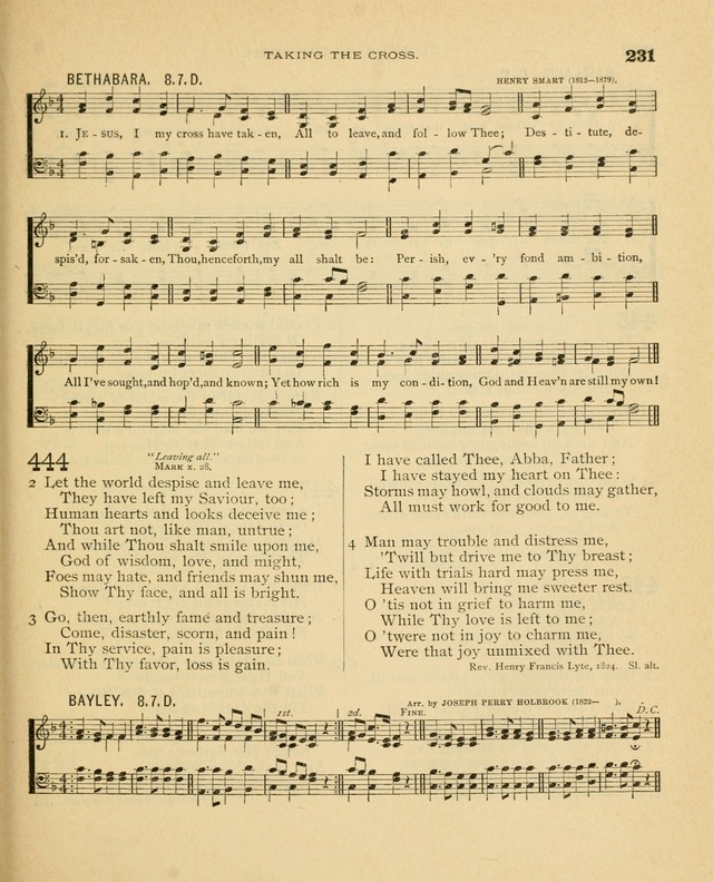 Carmina Sanctorum, a selection of hymns and songs of praise with tunes page 232