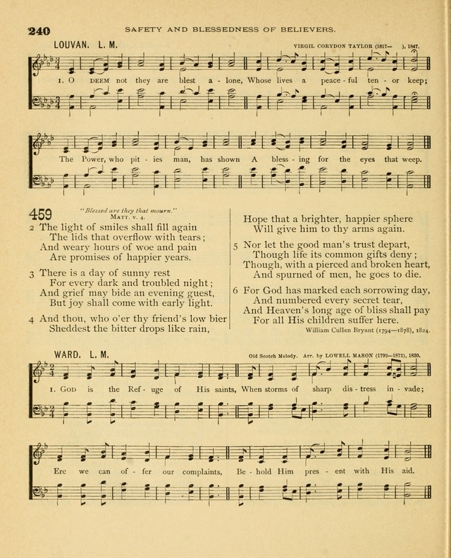 Carmina Sanctorum, a selection of hymns and songs of praise with tunes page 241