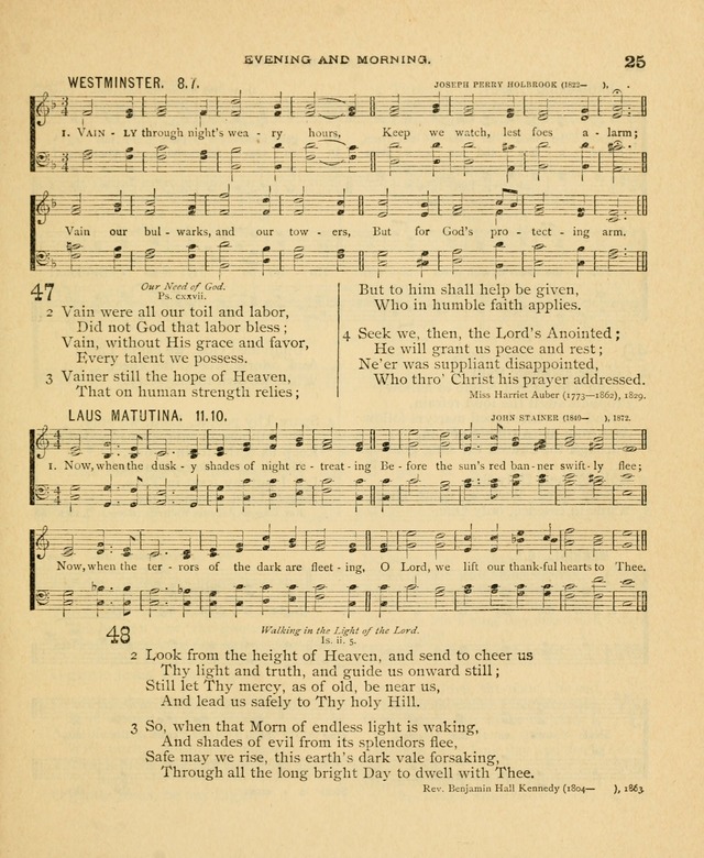 Carmina Sanctorum, a selection of hymns and songs of praise with tunes page 26