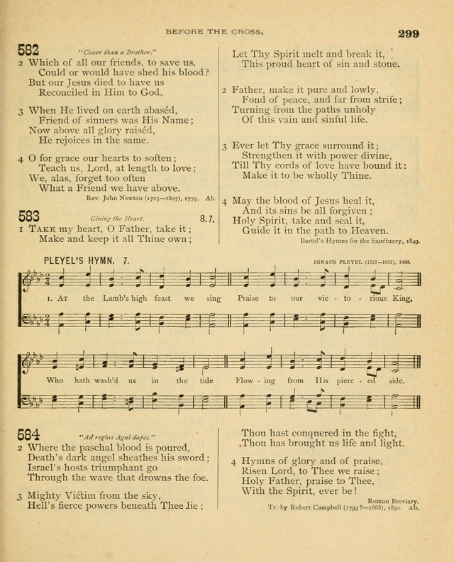 Carmina Sanctorum, a selection of hymns and songs of praise with tunes page 300