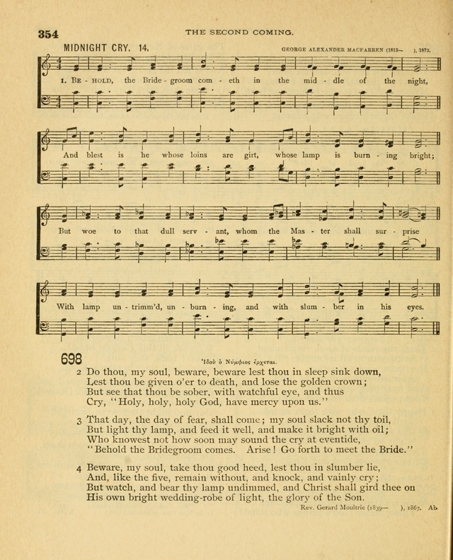 Carmina Sanctorum, a selection of hymns and songs of praise with tunes page 355