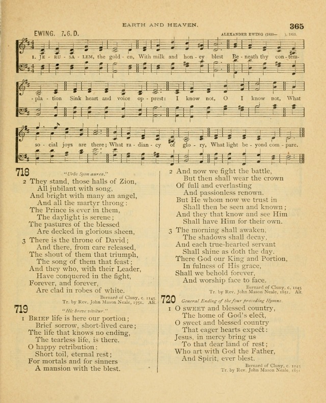Carmina Sanctorum, a selection of hymns and songs of praise with tunes page 366