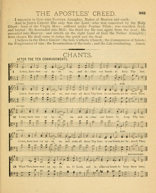 Carmina Sanctorum, a selection of hymns and songs of praise with tunes page 384