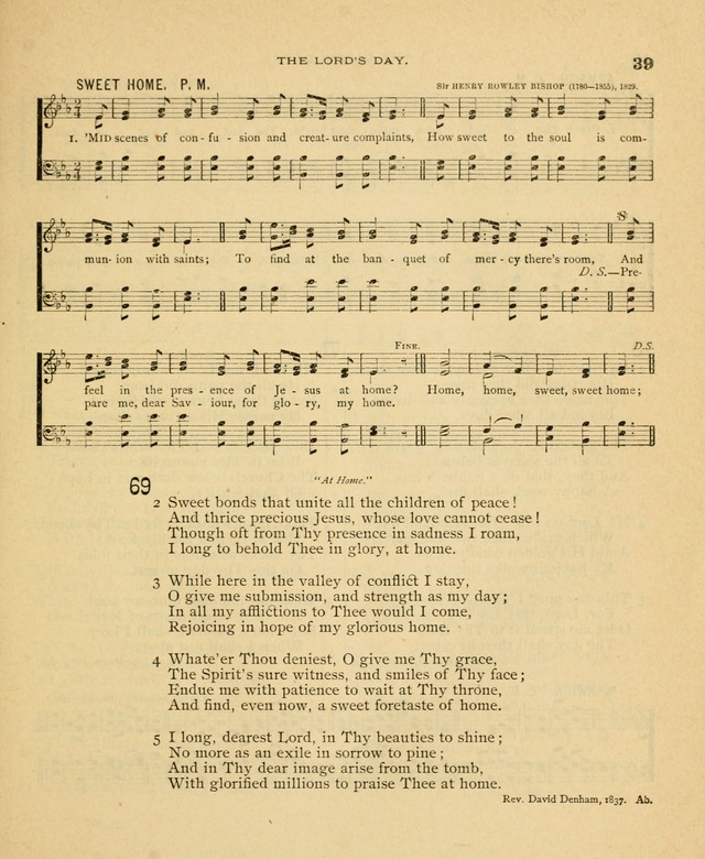 Carmina Sanctorum, a selection of hymns and songs of praise with tunes page 40