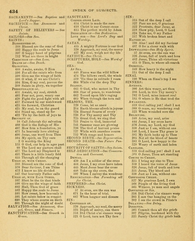 Carmina Sanctorum, a selection of hymns and songs of praise with tunes page 435
