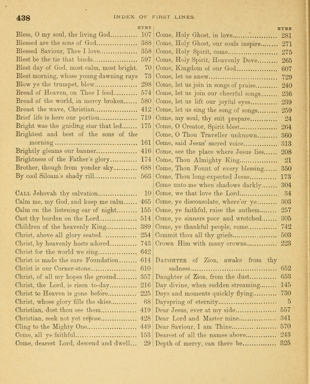 Carmina Sanctorum, a selection of hymns and songs of praise with tunes page 439