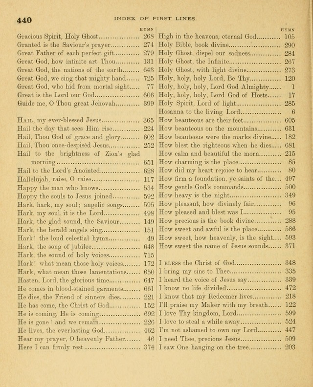 Carmina Sanctorum, a selection of hymns and songs of praise with tunes page 441