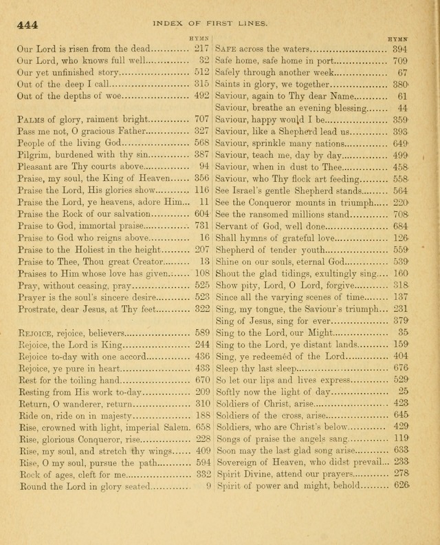 Carmina Sanctorum, a selection of hymns and songs of praise with tunes page 445