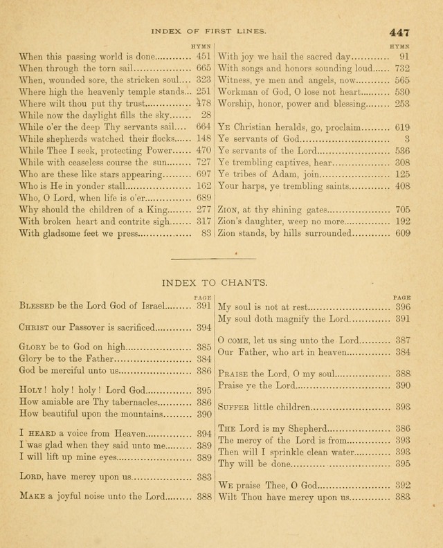 Carmina Sanctorum, a selection of hymns and songs of praise with tunes page 448