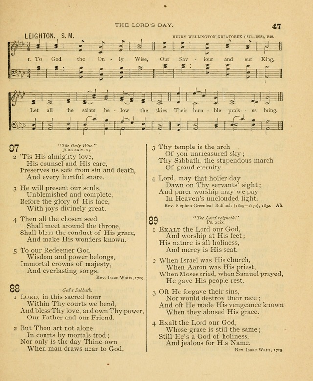 Carmina Sanctorum, a selection of hymns and songs of praise with tunes page 48
