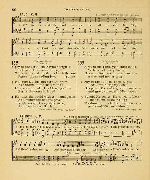Carmina Sanctorum, a selection of hymns and songs of praise with tunes page 81