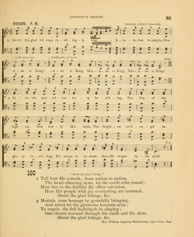 Carmina Sanctorum, a selection of hymns and songs of praise with tunes page 82