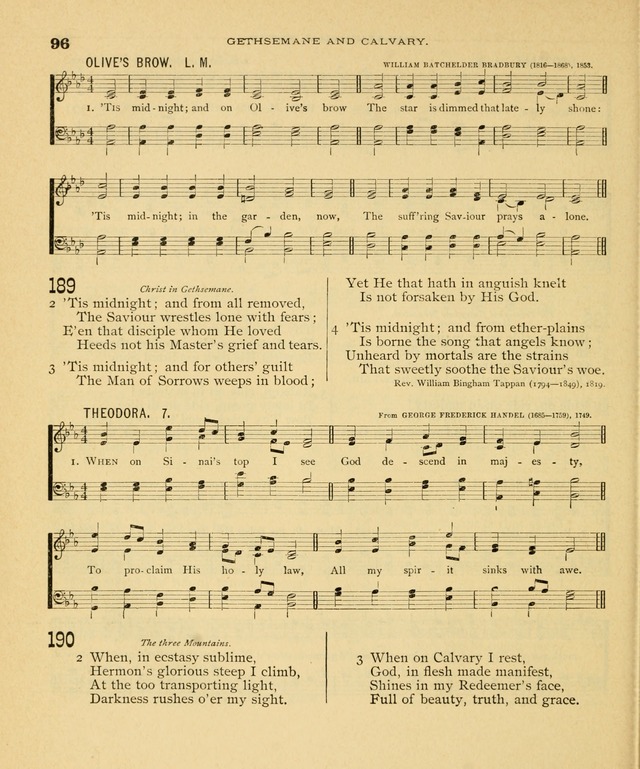Carmina Sanctorum, a selection of hymns and songs of praise with tunes page 97