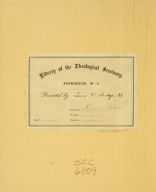 Carmina Sanctorum, a selection of hymns and songs of praise with tunes page ii