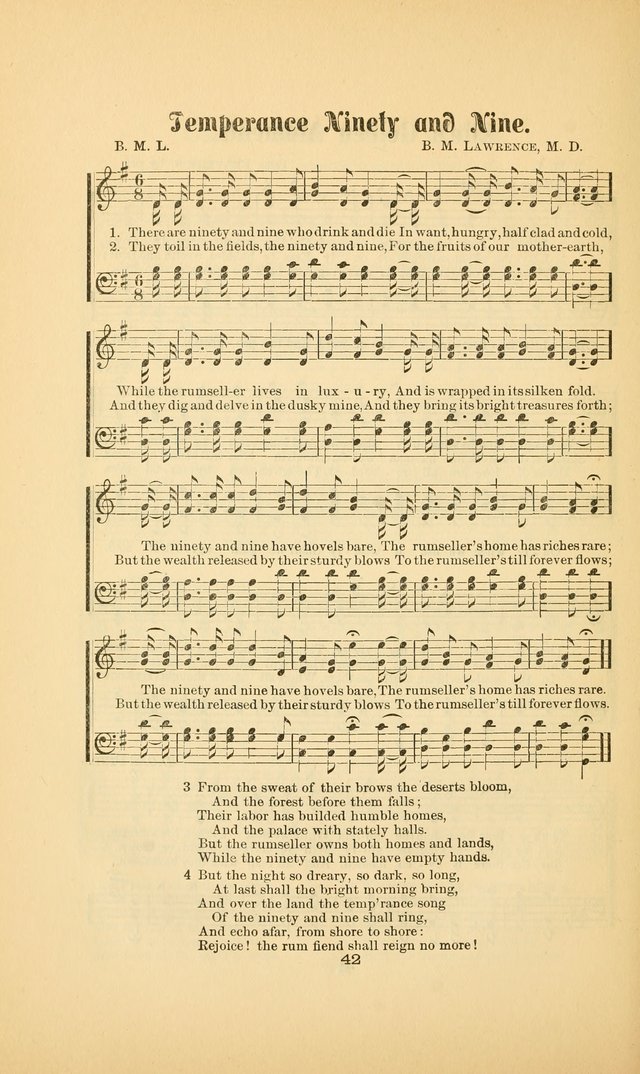 Celestial Sonnets: a collection of new and original songs and hymns of peace and progress, designed for public gatherings, home circles, religious, spiritual, temperance, social and camp meetings, etc page 47