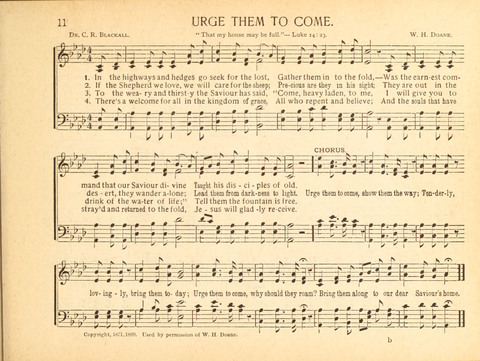 Christ in Song: containing over 700 best hymns and sacred songs new and old page 11