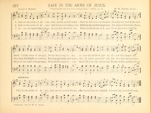 Christ in Song: containing over 700 best hymns and sacred songs new and old page 115