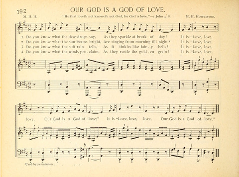 Christ in Song: containing over 700 best hymns and sacred songs new and old page 120