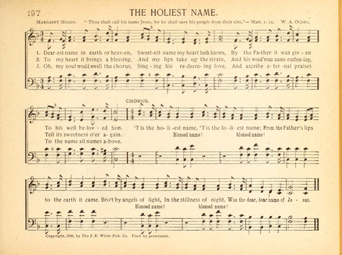 Christ in Song: containing over 700 best hymns and sacred songs new and old page 125