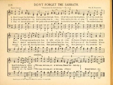 Christ in Song: containing over 700 best hymns and sacred songs new and old page 143