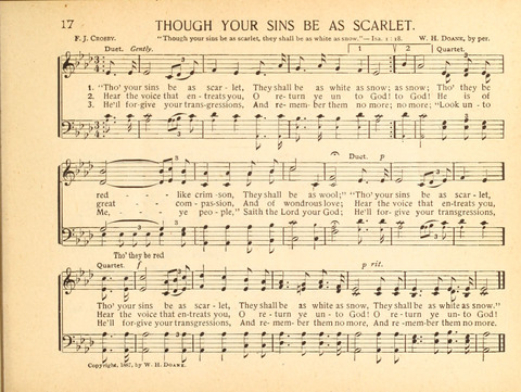 Christ in Song: containing over 700 best hymns and sacred songs new and old page 17