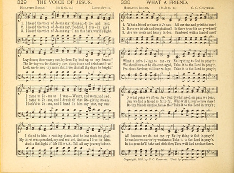 Christ in Song: containing over 700 best hymns and sacred songs new and old page 188