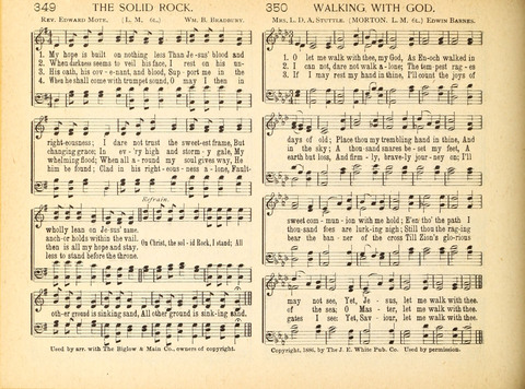 Christ in Song: containing over 700 best hymns and sacred songs new and old page 194