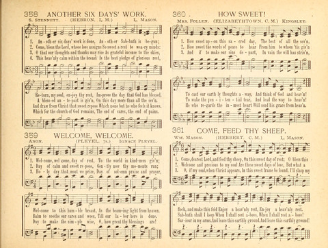 Christ in Song: containing over 700 best hymns and sacred songs new and old page 197