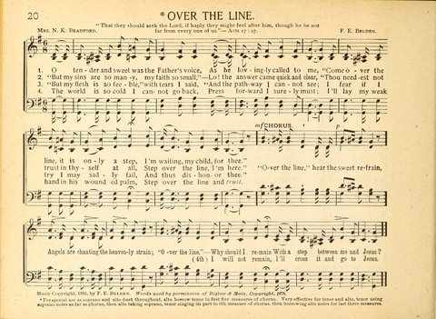 Christ in Song: containing over 700 best hymns and sacred songs new and old page 20