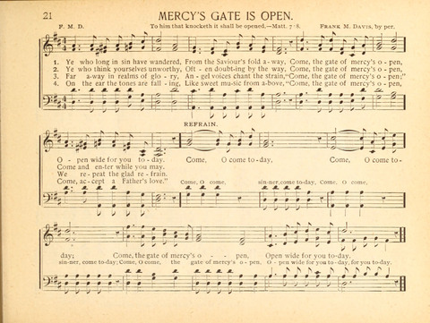 Christ in Song: containing over 700 best hymns and sacred songs new and old page 21