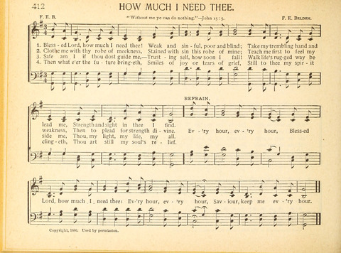 Christ in Song: containing over 700 best hymns and sacred songs new and old page 234