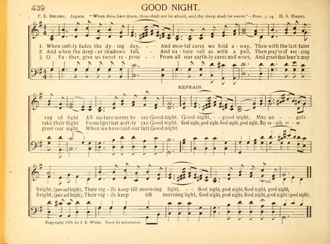 Christ in Song: containing over 700 best hymns and sacred songs new and old page 258