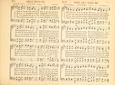 Christ in Song: containing over 700 best hymns and sacred songs new and old page 303