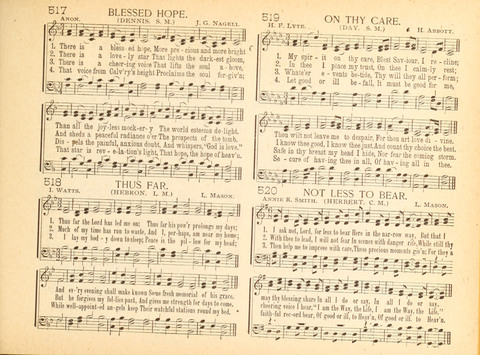 Christ in Song: containing over 700 best hymns and sacred songs new and old page 305
