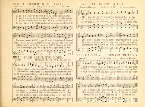 Christ in Song: containing over 700 best hymns and sacred songs new and old page 315