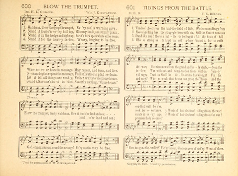 Christ in Song: containing over 700 best hymns and sacred songs new and old page 329