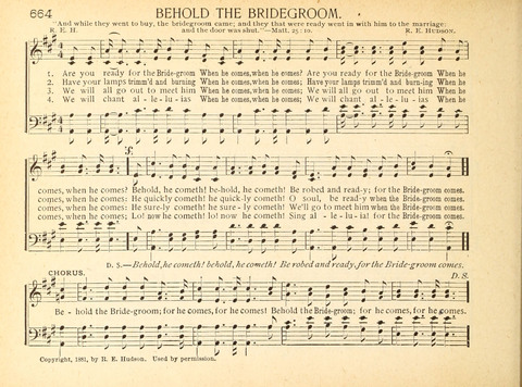 Christ in Song: containing over 700 best hymns and sacred songs new and old page 350