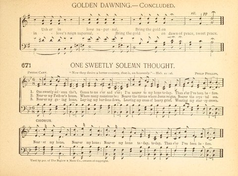 Christ in Song: containing over 700 best hymns and sacred songs new and old page 357