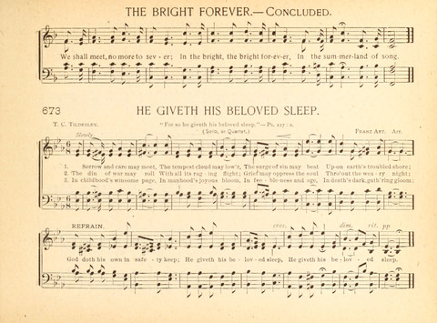 Christ in Song: containing over 700 best hymns and sacred songs new and old page 359