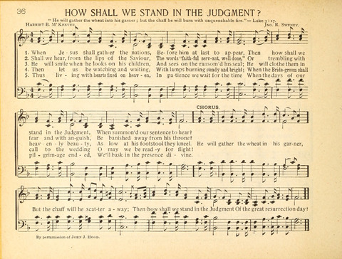 Christ in Song: containing over 700 best hymns and sacred songs new and old page 36